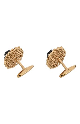 Женские запонки DOLCE & GABBANA золотого цвета по цене 29950 руб., арт. WFM2D1/W1111 | Фото 2 Женские запонки DOLCE & GABBANA золотого цвета, арт. WFM2D1/W1111 | Фото 2