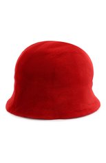 Женская шляпа из меха норки FURLAND красного цвета, арт. 0009400150201600000 | Фото 1 (Материал: Натуральный мех)