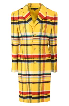 Женское шерстяное пальто RALPH LAUREN желтого цвета по цене 466500 руб., арт. 290788629 | Фото 1 Женское шерстяное пальто RALPH LAUREN желтого цвета, арт. 290788629 | Фото 1