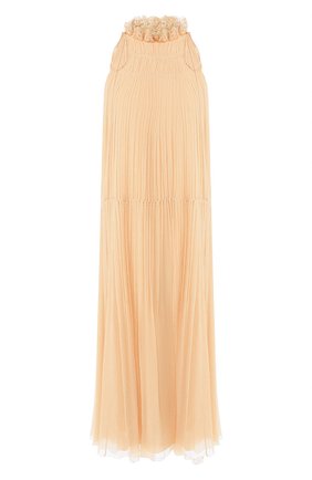 Женское шелковое платье CHLOÉ розового цвета по цене 288000 руб., арт. CHC20SR080006 | Фото 1 Женское шелковое платье CHLOÉ розового цвета, арт. CHC20SR080006 | Фото 1