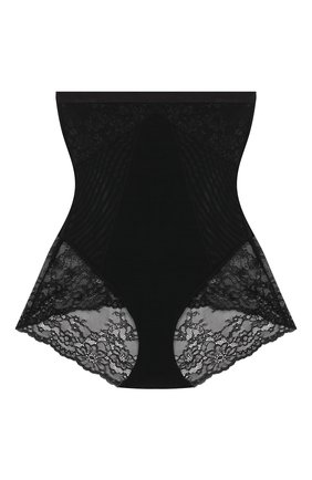 Женские трусы с завышенной талией SPANX черного цвета по цене 6385 руб., арт. 10121R | Фото 1 Женские трусы с завышенной талией SPANX черного цвета, арт. 10121R | Фото 1