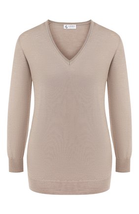Женский пуловер из смеси кашемира и шелка IL BORGO CASHMERE бежевого цвета по цене 39700 руб., арт. 51-542G0 | Фото 1 Женский пуловер из смеси кашемира и шелка IL BORGO CASHMERE бежевого цвета, арт. 51-542G0 | Фото 1 (Рукава: Длинные; Материал внешний: Шерсть, Шелк; Длина (для топов): Стандартные; Женское Кросс-КТ: Пуловер-одежда)