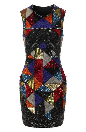 Женское платье BALMAIN разноцветного цвета по цене 265500 руб., арт. TF16282/P034 | Фото 1 Женское платье BALMAIN разноцветного цвета, арт. TF16282/P034 | Фото 1