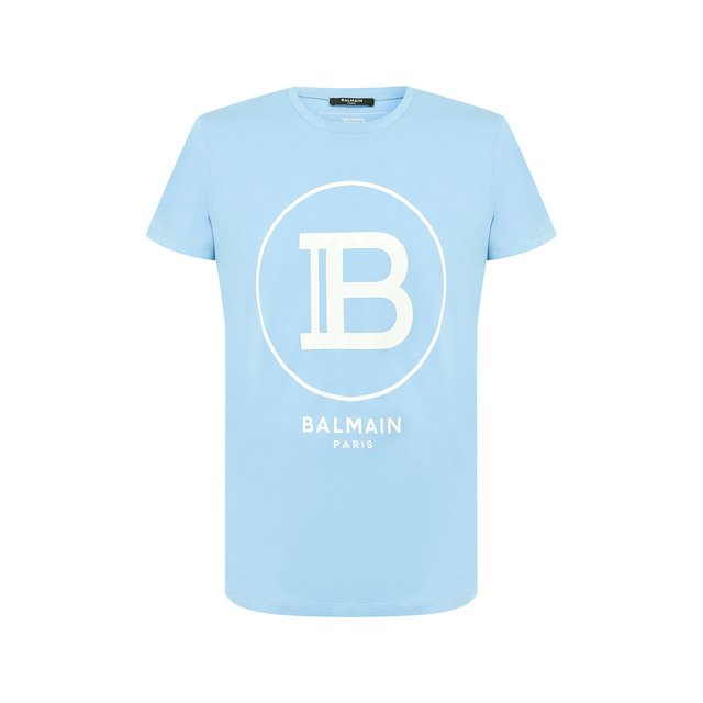 Хлопковая футболка BALMAIN 10827666