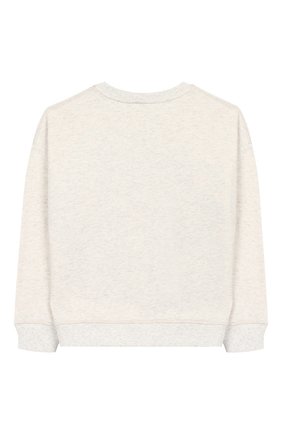 Детский хлопковый свитшот KENZO серого цвета по цене 14950 руб., арт. KQ15128 | Фото 2 Детский хлопковый свитшот KENZO серого цвета, арт. KQ15128 | Фото 2