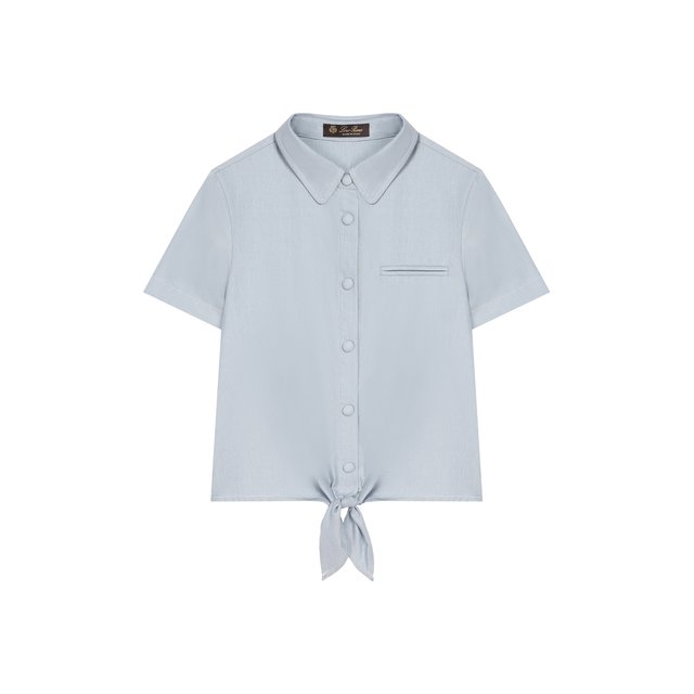 Хлопковая блузка Loro Piana FAI9638