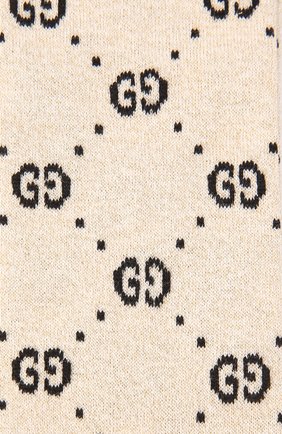 Детские хлопковые гольфы GUCCI бежевого цвета по цене 5900 руб., арт. 480715/4K443 | Фото 2 Детские хлопковые гольфы GUCCI бежевого цвета, арт. 480715/4K443 | Фото 2