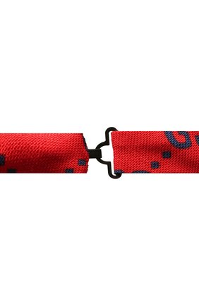 Детский галстук-бабочка из шерсти и шелка GUCCI красного цвета по цене 5900 руб., арт. 532265/4K515 | Фото 2 Детский галстук-бабочка из шерсти и шелка GUCCI красного цвета, арт. 532265/4K515 | Фото 2