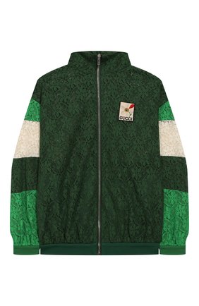 Детский хлопковый кардиган GUCCI зеленого цвета по цене 92650 руб., арт. 595406/ZADK1 | Фото 1 Детский хлопковый кардиган GUCCI зеленого цвета, арт. 595406/ZADK1 | Фото 1 (Рукава: Длинные; Материал внешний: Хлопок; Девочки Кросс-КТ: Кардиган-одежда; Ростовка одежда: 10 - 11 лет | 140 - 146см, 12 лет | 152 см, 4 года | 104 см, 5 лет | 110 см, 6 лет | 116 см, 8 лет | 128 см)