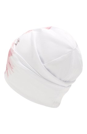 Детского хлопковая шапка IL TRENINO белого цвета, арт. 20 6924/E0 | Фото 2 (Материал: Хлопок, Текстиль)