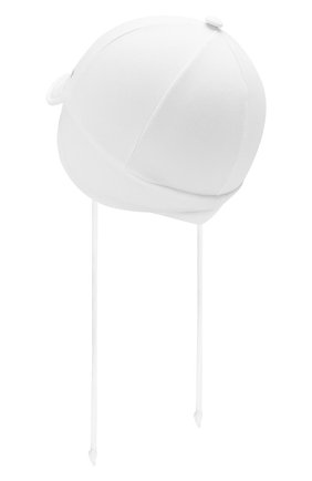 Детская хлопковая кепка IL TRENINO белого цвета, арт. 20 7275/E0 | Фото 2 (Материал: Текстиль, Хлопок; Кросс-КТ НВ: Шапочки-аксессуары)