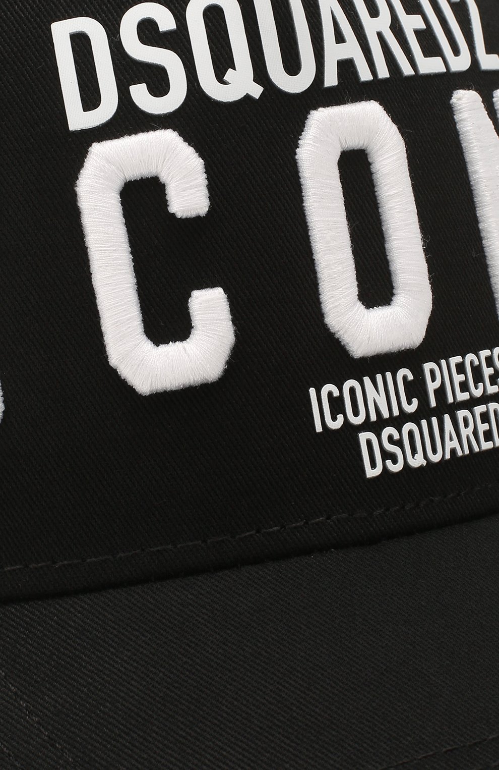 Мужской хлопковая бейсболка icon DSQUARED2 черного цвета по цене 11000 руб., арт. BCM0290 05C00001 | Фото 3 Мужской хлопковая бейсболка icon DSQUARED2 черного цвета, арт. BCM0290 05C00001 | Фото 3