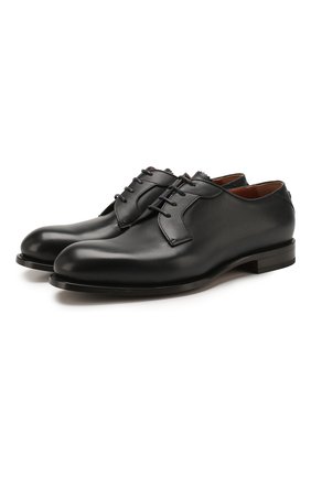 Мужские кожаные дерби ZEGNA COUTURE темно-синего цвета по цене 84200 руб., арт. A4418X-LHNAX | Фото 1 Мужские кожаные дерби ZEGNA COUTURE темно-синего цвета, арт. A4418X-LHNAX | Фото 1