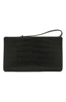 Мужская футляр для документов из кожи аллигатора BOTTEGA VENETA черного цвета по цене 779000 руб., арт. 609903/V2039/AMIS | Фото 1 Мужская футляр для документов из кожи аллигатора BOTTEGA VENETA черного цвета, арт. 609903/V2039/AMIS | Фото 1