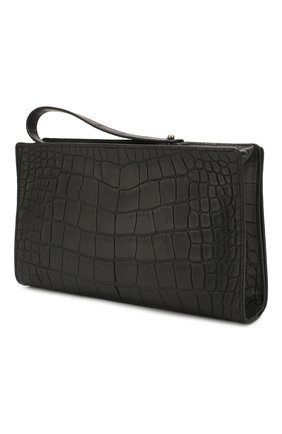 Мужская футляр для документов из кожи аллигатора BOTTEGA VENETA черного цвета по цене 779000 руб., арт. 609903/V2039/AMIS | Фото 2 Мужская футляр для документов из кожи аллигатора BOTTEGA VENETA черного цвета, арт. 609903/V2039/AMIS | Фото 2