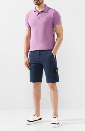 Мужские текстильные кеды STONE ISLAND белого цвета по цене 25850 руб., арт. 7215S0164 | Фото 2 Мужские текстильные кеды STONE ISLAND белого цвета, арт. 7215S0164 | Фото 2