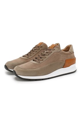 Мужские замшевые кроссовки TOD’S хаки цвета по цене 44750 руб., арт. XXM56B0CP30NXP | Фото 1 Мужские замшевые кроссовки TOD’S хаки цвета, арт. XXM56B0CP30NXP | Фото 1