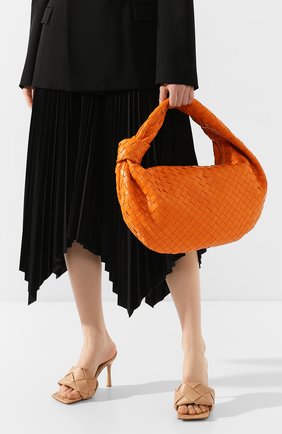 Женская сумка bv jodie small BOTTEGA VENETA оранжевого цвета по цене 208000 руб., арт. 600261/VCPP0 | Фото 2 Женская сумка bv jodie small BOTTEGA VENETA оранжевого цвета, арт. 600261/VCPP0 | Фото 2