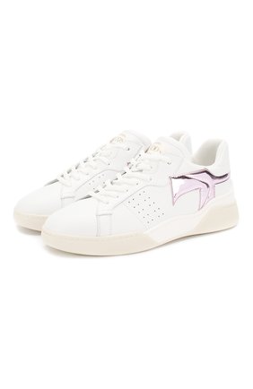 Женские кожаные кеды TOD’S розового цвета по цене 42700 руб., арт. XXW31C0CU20N00 | Фото 1 Женские кожаные кеды TOD’S розового цвета, арт. XXW31C0CU20N00 | Фото 1