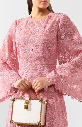 Женский сумка dolce box DOLCE & GABBANA белого цвета по цене 316000 руб., арт. BB5970/AJ254 | Фото 2 Женский сумка dolce box DOLCE & GABBANA белого цвета, арт. BB5970/AJ254 | Фото 2