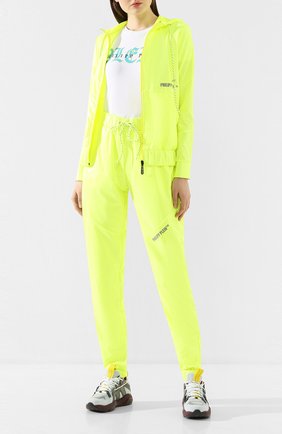 Женская куртка PHILIPP PLEIN желтого цвета по цене 31710 руб., арт. S20C WRB0785 PKN002N | Фото 2 Женская куртка PHILIPP PLEIN желтого цвета, арт. S20C WRB0785 PKN002N | Фото 2