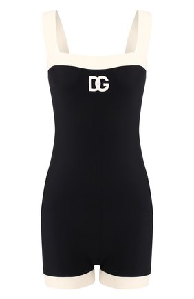 Женский слитный купальник DOLCE & GABBANA черно-белого цвета по цене 43650 руб., арт. 09A48J/FUGA2 | Фото 1 Женский слитный купальник DOLCE & GABBANA черно-белого цвета, арт. 09A48J/FUGA2 | Фото 1