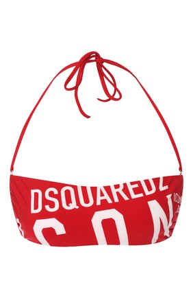 Женский бра-бандо DSQUARED2 красного цвета по цене 18750 руб., арт. D6BY72500 | Фото 1 Женский бра-бандо DSQUARED2 красного цвета, арт. D6BY72500 | Фото 1