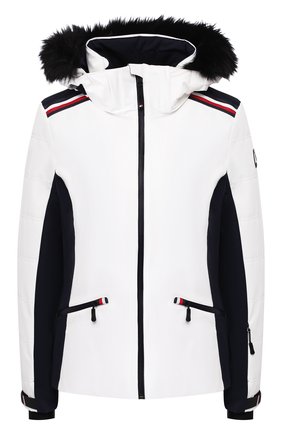 Женская куртка rossignol TOMMY HILFIGER белого цвета по цене 70990 руб., арт. WW0WW26370 | Фото 1 Женская куртка rossignol TOMMY HILFIGER белого цвета, арт. WW0WW26370 | Фото 1