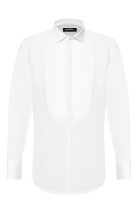 Мужская хлопковая сорочка DSQUARED2 белого цвета по цене 36350 руб., арт. S74DM0369/S42381 | Фото 1 Мужская хлопковая сорочка DSQUARED2 белого цвета, арт. S74DM0369/S42381 | Фото 1