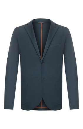 Мужской кашемировый пиджак LORO PIANA синего цвета по цене 287000 руб., арт. FAL0732 | Фото 1 Мужской кашемировый пиджак LORO PIANA синего цвета, арт. FAL0732 | Фото 1