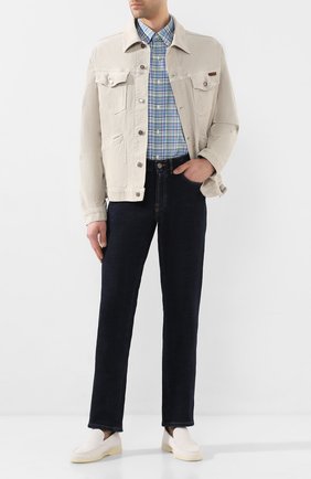 Мужская хлопковая рубашка POLO RALPH LAUREN зеленого цвета по цене 9950 руб., арт. 710789014/4503 | Фото 2 Мужская хлопковая рубашка POLO RALPH LAUREN зеленого цвета, арт. 710789014/4503 | Фото 2