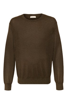 Мужской джемпер из вискозы DRIES VAN NOTEN хаки цвета по цене 32450 руб., арт. 201-21229-9700 | Фото 1 Мужской джемпер из вискозы DRIES VAN NOTEN хаки цвета, арт. 201-21229-9700 | Фото 1