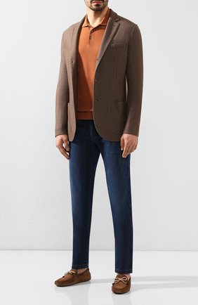 Мужские замшевые мокасины gommini TOD’S коричневого цвета по цене 34200 руб., арт. XXM0GW0CR50DI0 | Фото 2 Мужские замшевые мокасины gommini TOD’S коричневого цвета, арт. XXM0GW0CR50DI0 | Фото 2