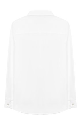 Детская хлопковая рубашка GUCCI белого цвета по цене 20100 руб., арт. 546821/XWAAQ | Фото 2 Детская хлопковая рубашка GUCCI белого цвета, арт. 546821/XWAAQ | Фото 2