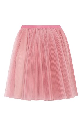 Детская юбка GUCCI розового цвета, арт. 600935/ZADK0 | Фото 2 (Материал подклада: Вискоза; Материал внешний: Синтетический материал; Ростовка одежда: 3 года | 98 см)
