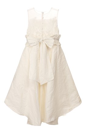 Детское платье DESIGNERS CAT бежевого цвета по цене 49500 руб., арт. 100000K01000396/4A-8A | Фото 2 Детское платье DESIGNERS CAT бежевого цвета, арт. 100000K01000396/4A-8A | Фото 2
