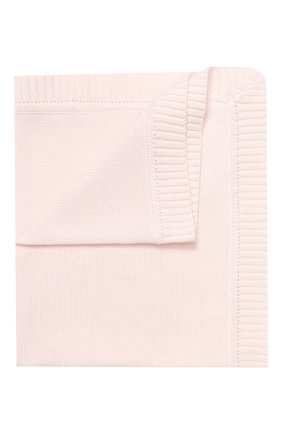 Детского хлопковое одеяло IL TRENINO розового цвета, арт. 20 6914/E0 | Фото 1 (Материал: Текстиль, Хлопок)