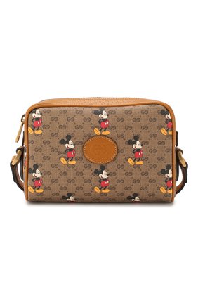 Женская сумка disney x gucci GUCCI коричневого цвета по цене 70100 руб., арт. 602536/HWUBM | Фото 1 Женская сумка disney x gucci GUCCI коричневого цвета, арт. 602536/HWUBM | Фото 1
