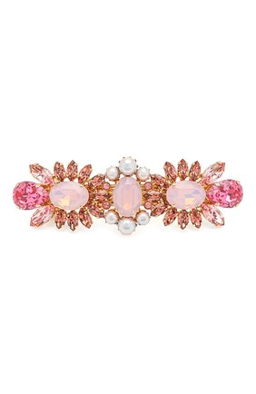 Женская заколка DOLCE & GABBANA розового цвета по цене 52600 руб., арт. WHM2C1/W1111 | Фото 1 Женская заколка DOLCE & GABBANA розового цвета, арт. WHM2C1/W1111 | Фото 1