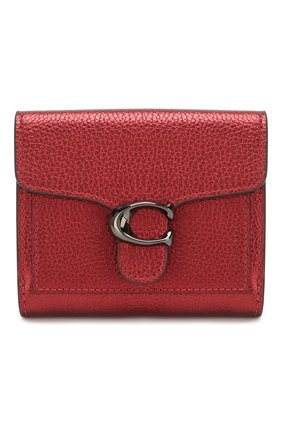 Женские кожаное портмоне COACH красного цвета по цене 12000 руб., арт. 79622 | Фото 1 Женские кожаное портмоне COACH красного цвета, арт. 79622 | Фото 1