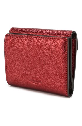 Женские кожаное портмоне COACH красного цвета по цене 12000 руб., арт. 79622 | Фото 2 Женские кожаное портмоне COACH красного цвета, арт. 79622 | Фото 2