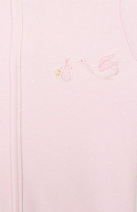Детский хлопковый комбинезон MAGNOLIA BABY розового цвета по цене 4460 руб., арт. E103-22-PK | Фото 3 Детский хлопковый комбинезон MAGNOLIA BABY розового цвета, арт. E103-22-PK | Фото 3