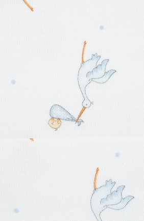 Детского шапка worth the wait MAGNOLIA BABY голубого цвета, арт. E103-50P-LB | Фото 3 (Материал: Текстиль, Хлопок; Кросс-КТ НВ: Шапочки-аксессуары)