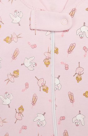 Детский хлопковый комбинезон MAGNOLIA BABY розового цвета по цене 3270 руб., арт. 468-22ZP-PK | Фото 3 Детский хлопковый комбинезон MAGNOLIA BABY розового цвета, арт. 468-22ZP-PK | Фото 3
