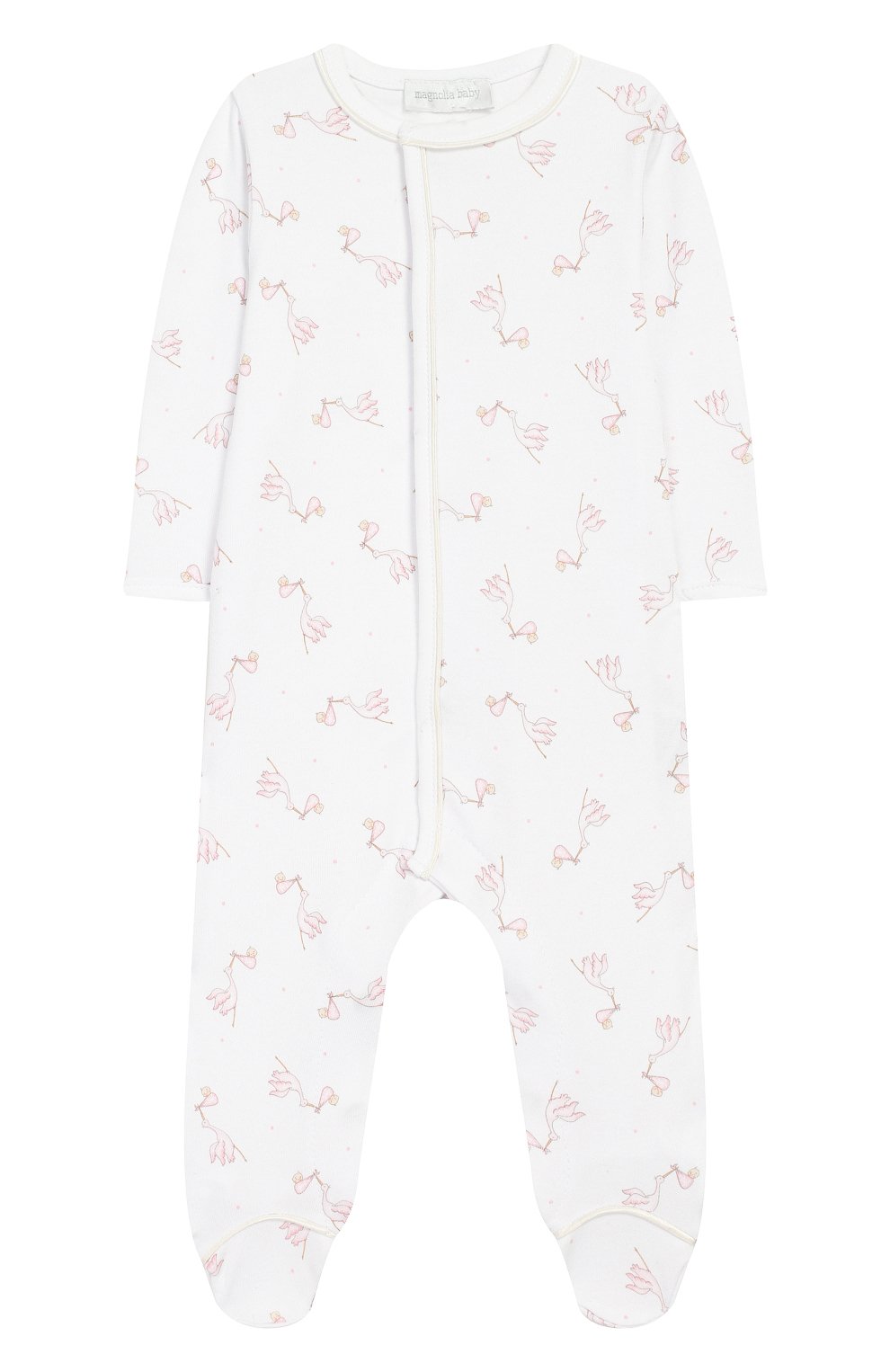 Детский хлопковый комбинезон MAGNOLIA BABY розового цвета, арт. E103-22P-PK | Фото 1