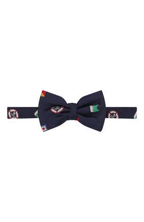 Детский шелковый галстук-бабочка POLO RALPH LAUREN синего цвета по цене 4625 руб., арт. 352794102 | Фото 1 Детский шелковый галстук-бабочка POLO RALPH LAUREN синего цвета, арт. 352794102 | Фото 1