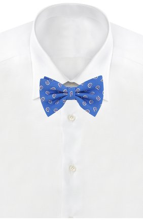 Детский шелковый галстук-бабочка POLO RALPH LAUREN синего цвета по цене 4995 руб., арт. 352794096 | Фото 2 Детский шелковый галстук-бабочка POLO RALPH LAUREN синего цвета, арт. 352794096 | Фото 2 (Материал: Шелк, Текстиль; Кросс-КТ: Галстук-бабочка)