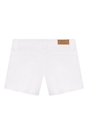 Детские джинсовые шорты POLO RALPH LAUREN белого цвета по цене 5415 руб., арт. 312751713 | Фото 2 Детские джинсовые шорты POLO RALPH LAUREN белого цвета, арт. 312751713 | Фото 2