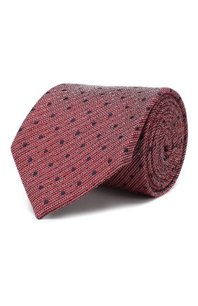 Мужской галстук из смеси льна и шелка ERMENEGILDO ZEGNA красного цвета по цене 15850 руб., арт. Z7E24/1L8 | Фото 1 Мужской галстук из смеси льна и шелка ERMENEGILDO ZEGNA красного цвета, арт. Z7E24/1L8 | Фото 1