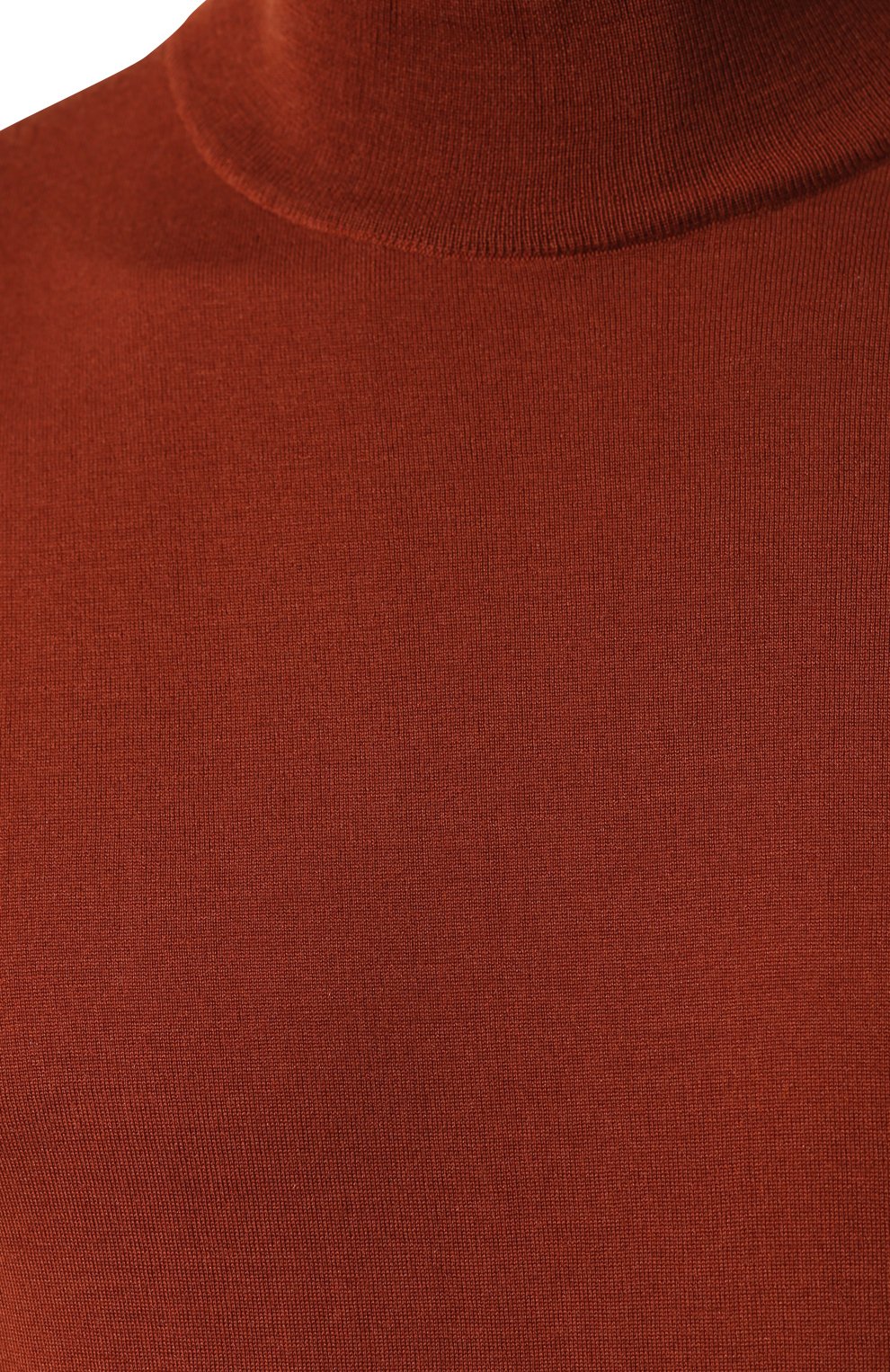 Мужской шерстяная водолазка LORO PIANA коричневого цвета, арт. FAI8084 | Фото 5 (Материал внешний: Шерсть; Рукава: Длинные; Принт: Без принта; Длина (для топов): Стандартные; Региональные ограничения белый список (Axapta Mercury): RU; Мужское Кросс-КТ: Водолазка-одежда)